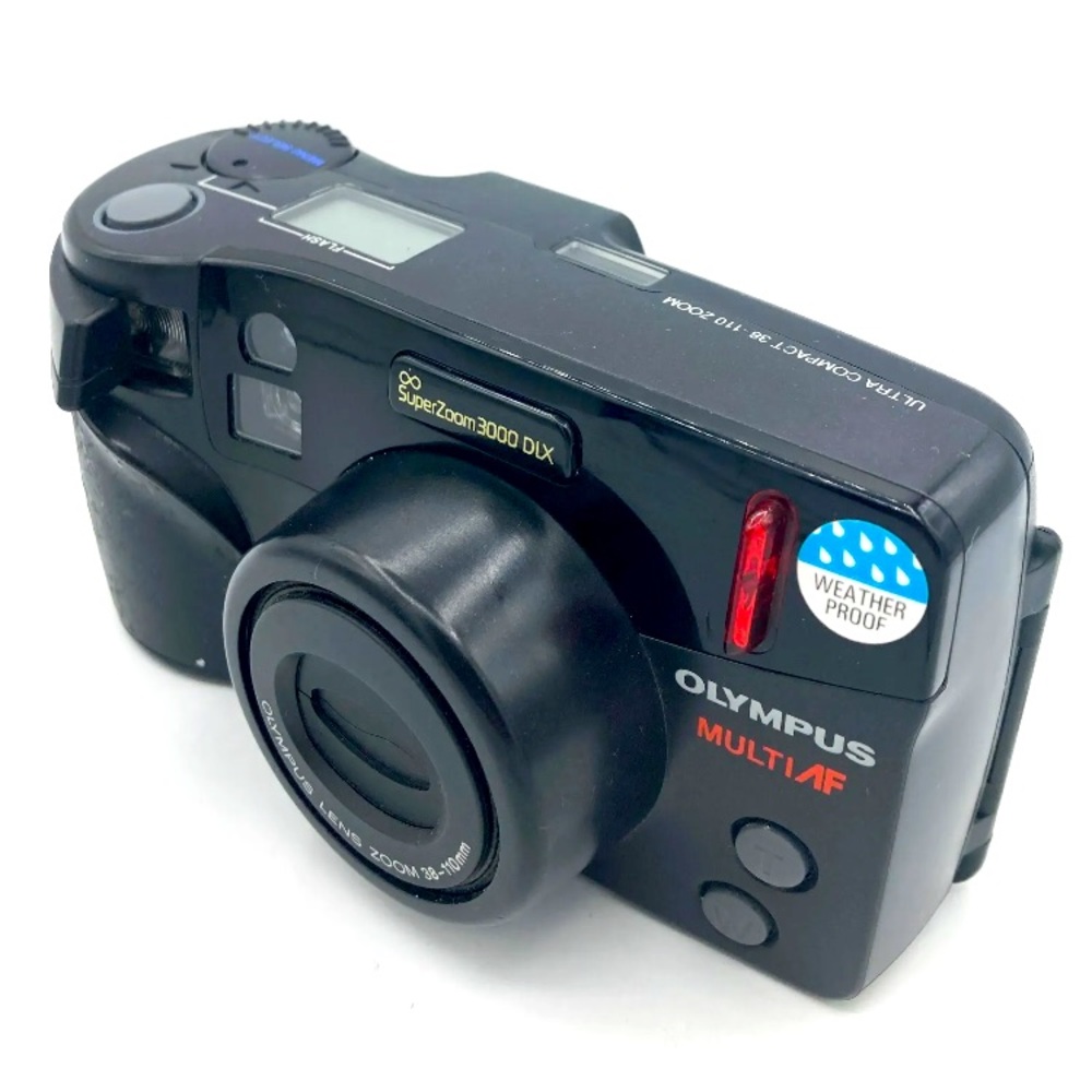 Olympus super zoom 3000 dlx 35mm film camera